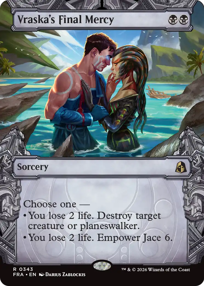 Vraska's Final Mercy (Showcase) [Reality Fracture] Magic: The Gathering