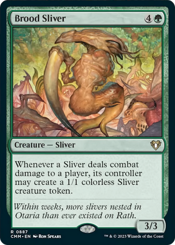 Brood Sliver [Commander Masters] Magic: The Gathering