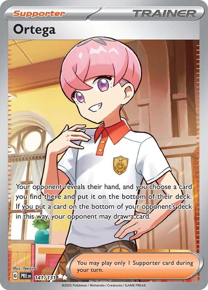 Ortega (141/131) [Scarlet & Violet: Prismatic Evolutions] Pokémon