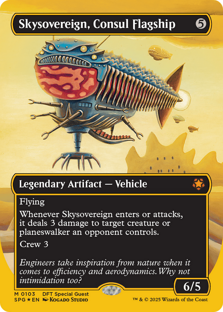 Skysovereign, Consul Flagship (First-Place Foil) [Aetherdrift Special Guests] Magic: The Gathering
