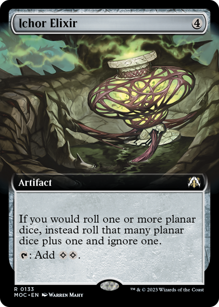 Ichor Elixir (Extended Art) [March of the Machine Commander] Magic: The Gathering