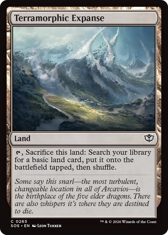 Terramorphic Expanse [Secrets of Strixhaven] Magic: The Gathering