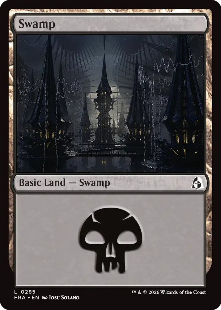 Swamp (0285) [Reality Fracture] Magic: The Gathering