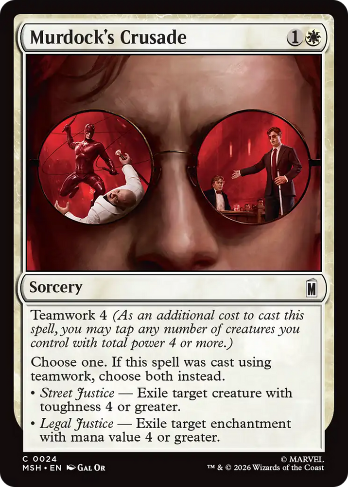 Murdock's Crusade [Marvel Super Heroes] Magic: The Gathering
