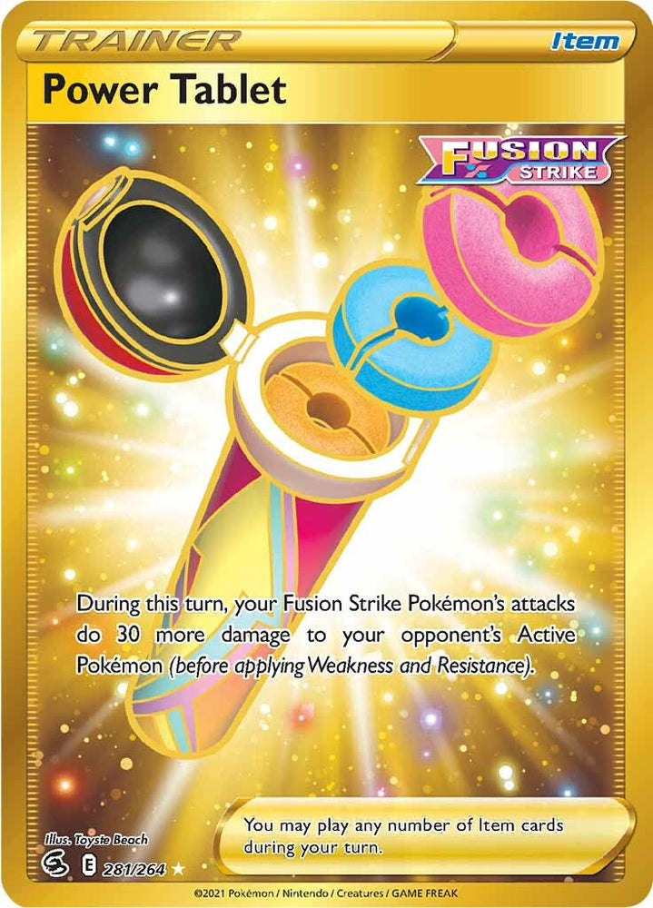 Power Tablet (281/264) [Sword & Shield: Fusion Strike] Pokémon