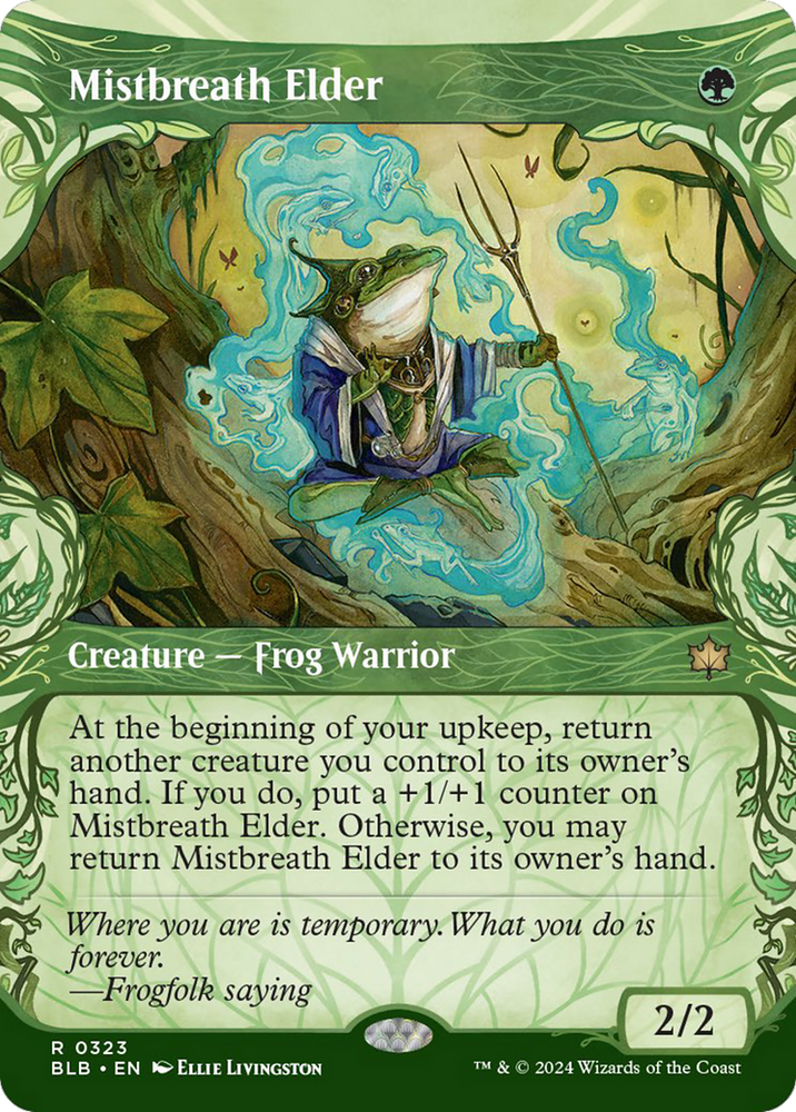 Mistbreath Elder (Showcase) [Bloomburrow] Magic: The Gathering