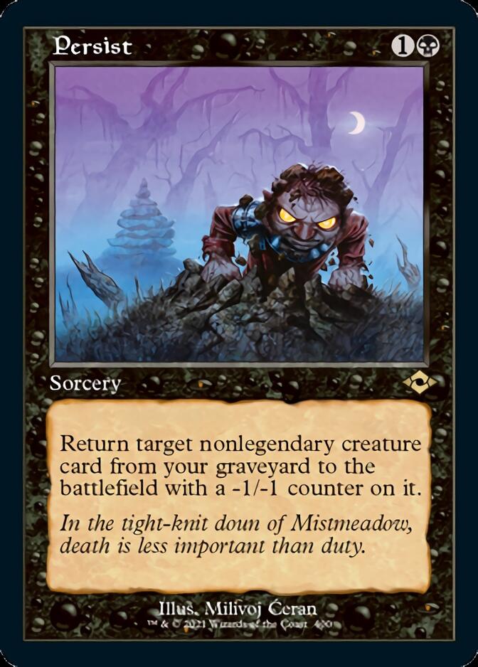 Persist (Retro) [Modern Horizons 2] Magic: The Gathering