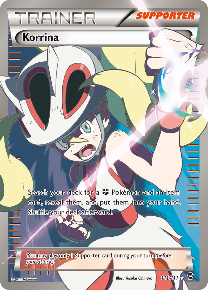 Korrina (111/111) [XY: Furious Fists] Pokémon