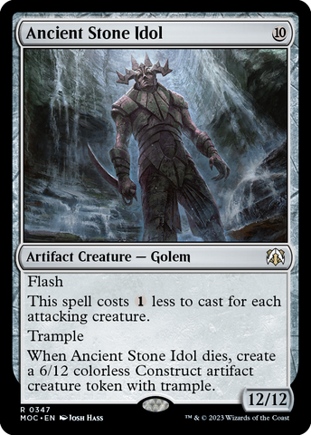 Ancient Stone Idol [March of the Machine Commander] Magic: The Gathering