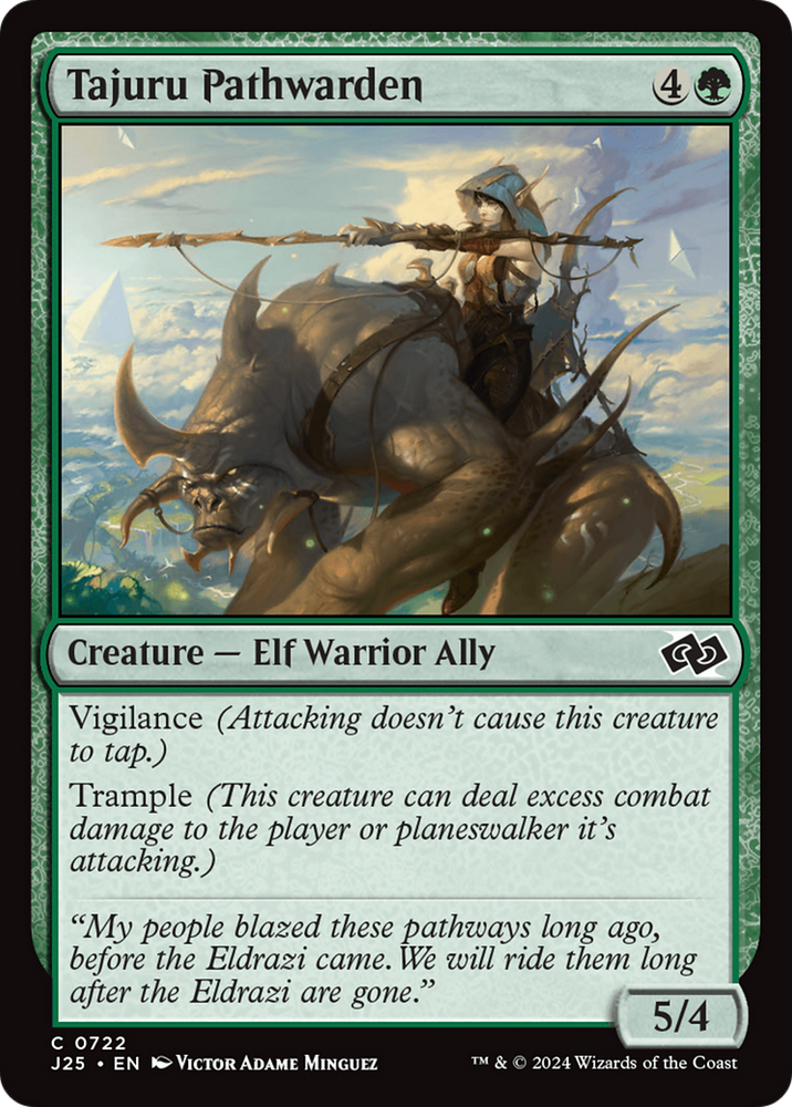 Tajuru Pathwarden [Foundations Jumpstart] Magic: The Gathering