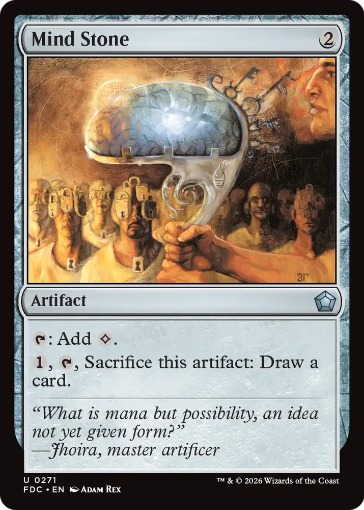 Mind Stone [Foundations Commander] Magic: The Gathering