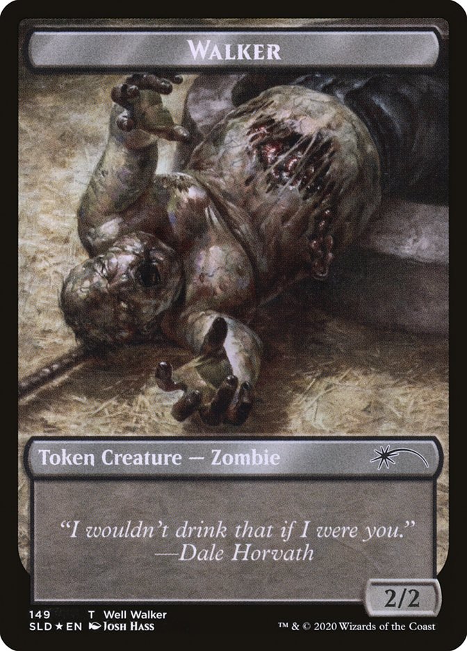Walker Token (149 // 150) Double-Sided Token [Secret Lair Drop Series] Magic: The Gathering
