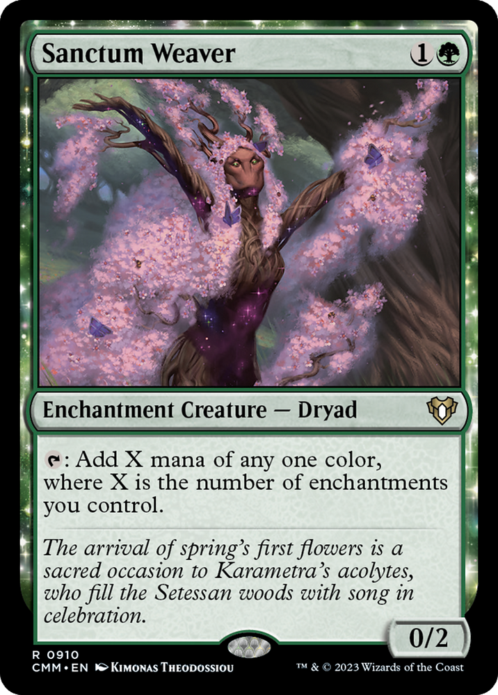 Sanctum Weaver [Commander Masters] Magic: The Gathering