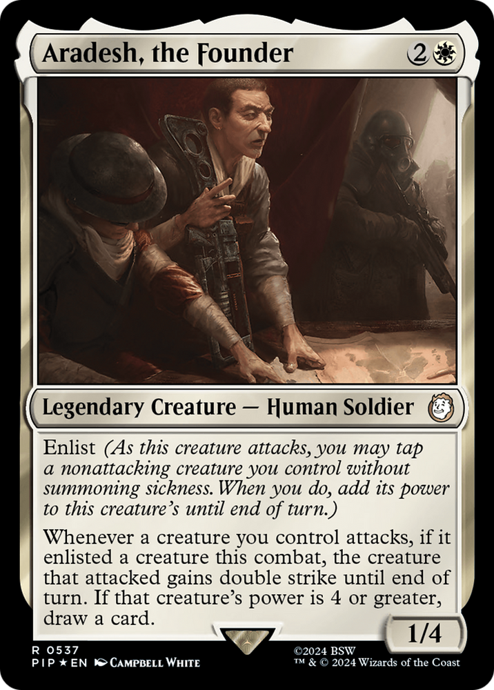 Aradesh, the Founder (Surge Foil) [Fallout] Magic: The Gathering