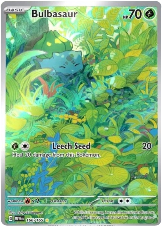 Bulbasaur (166/165) [Scarlet & Violet 151] Pokémon