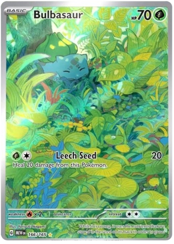 Bulbasaur (166/165) [Scarlet & Violet 151] Pokémon