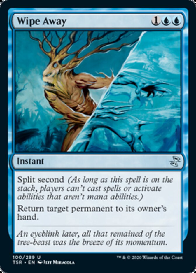 Wipe Away [Time Spiral Remastered] Magic: The Gathering