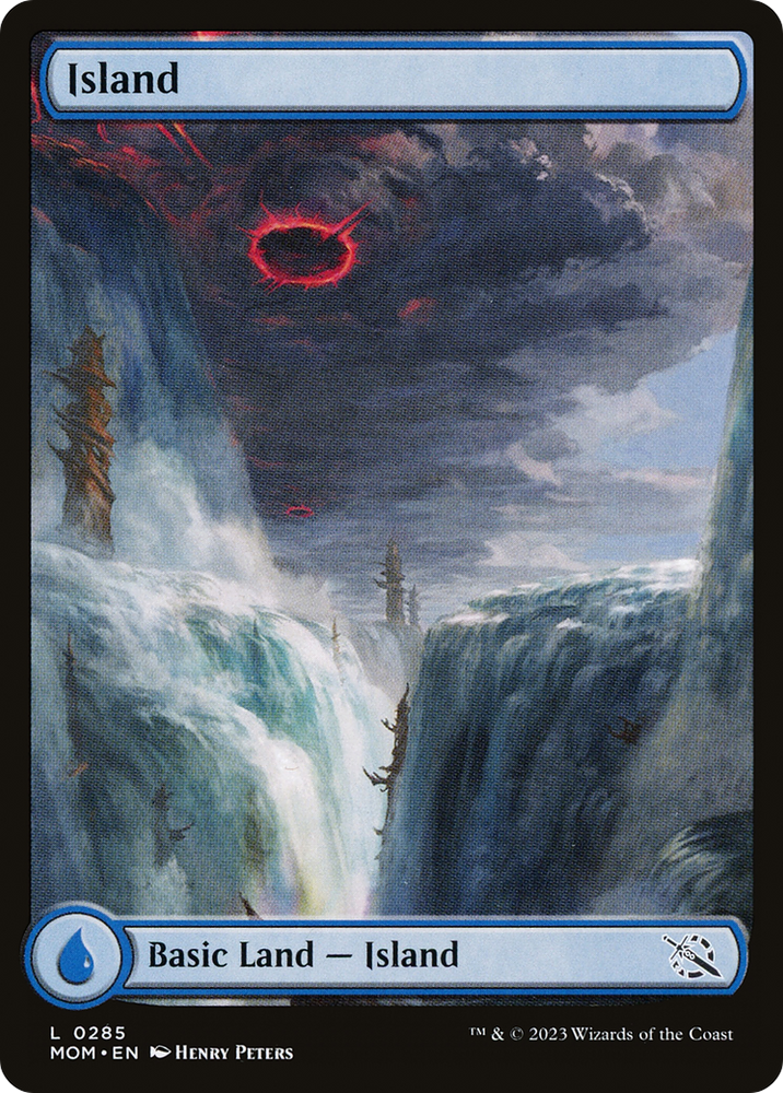 Island (285) [March of the Machine] Magic: The Gathering