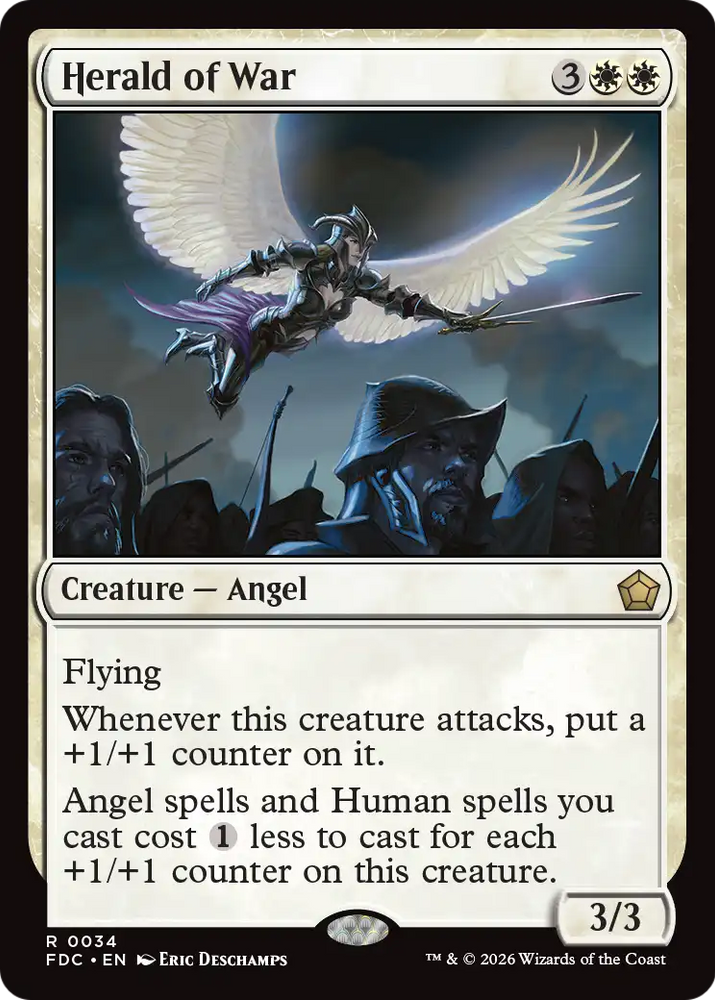 Herald of War [Foundations Commander] Magic: The Gathering