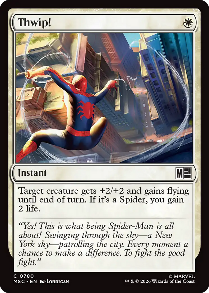 Thwip! [Marvel Super Heroes Commander] Magic: The Gathering