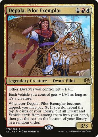 Depala, Pilot Exemplar [Kaladesh] Magic: The Gathering
