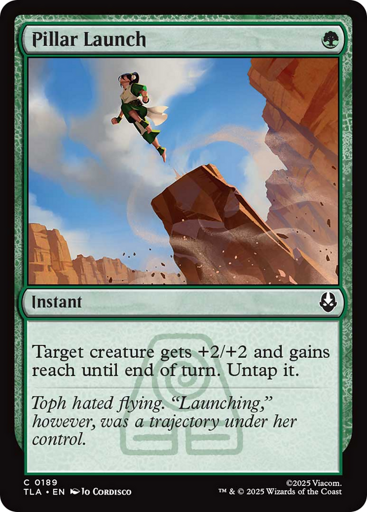 Pillar Launch [Avatar: The Last Airbender] Magic: The Gathering