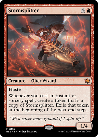 Stormsplitter [Bloomburrow] Magic: The Gathering