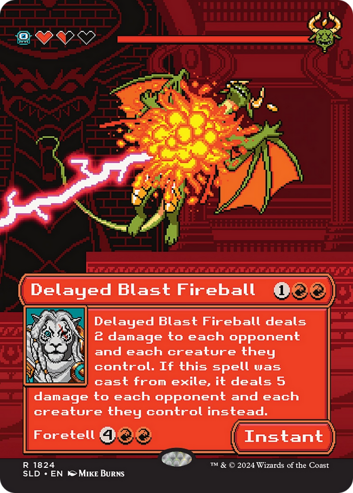 Delayed Blast Fireball [Secret Lair Drop Series] Magic: The Gathering