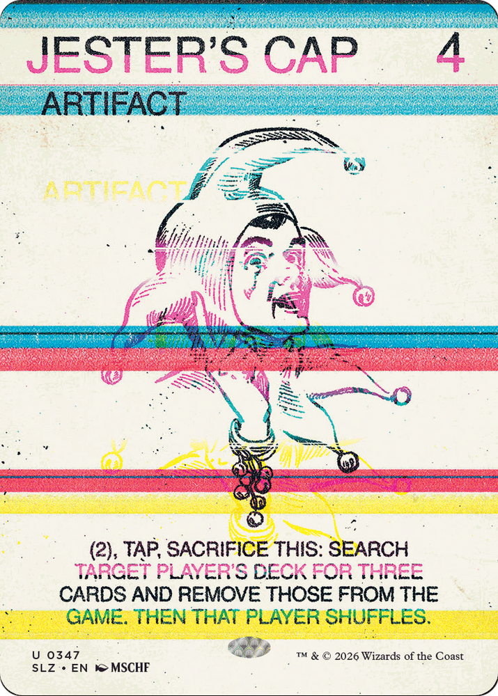 Jester's Cap (0347) [Secret Lair x MSCHF: The Zeta Set] Magic: The Gathering