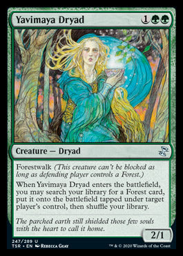 Yavimaya Dryad [Time Spiral Remastered] Magic: The Gathering