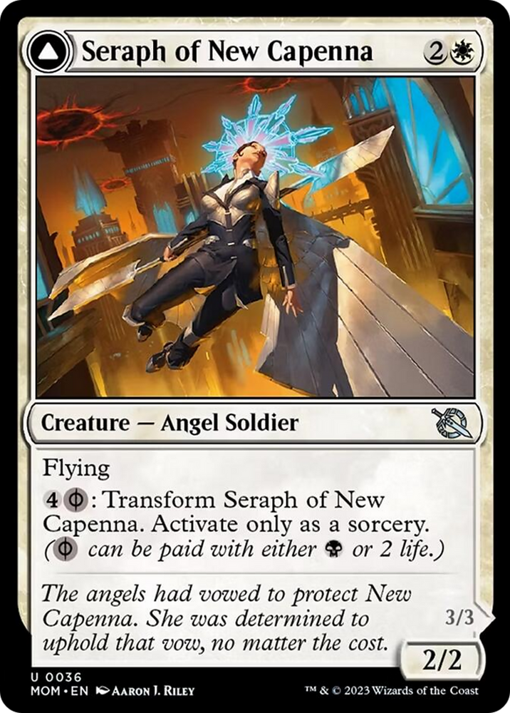 Seraph of New Capenna // Seraph of New Phyrexia [March of the Machine] Magic: The Gathering