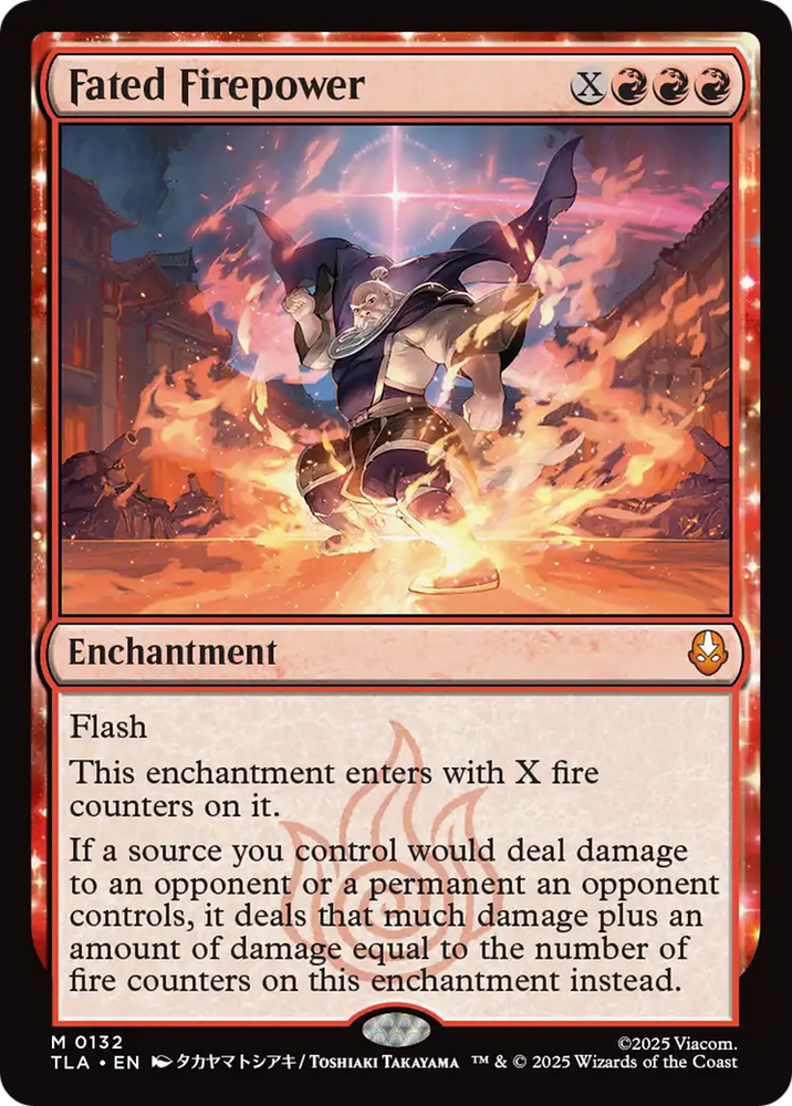 Fated Firepower [Avatar: The Last Airbender] Magic: The Gathering