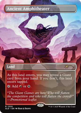 Ancient Amphitheater [Secret Lair Drop Series] Magic: The Gathering