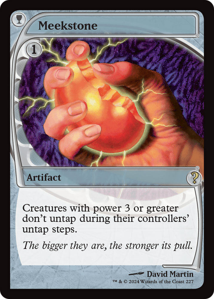 Meekstone (Future Sight) [Mystery Booster 2] Magic: The Gathering