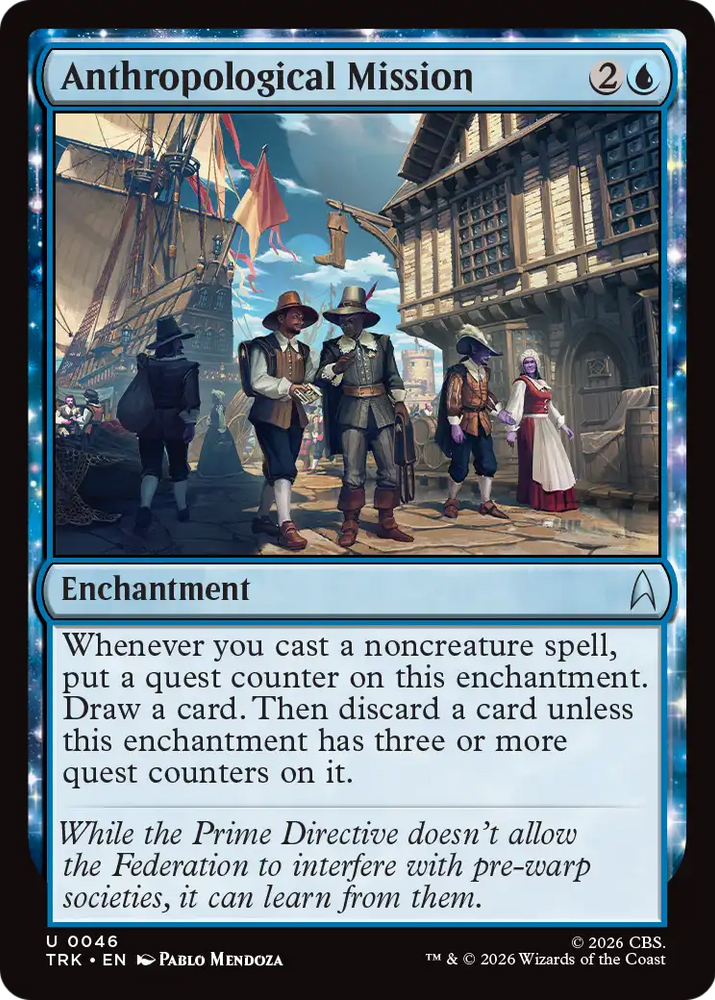 Anthropological Mission [Star Trek] Magic: The Gathering