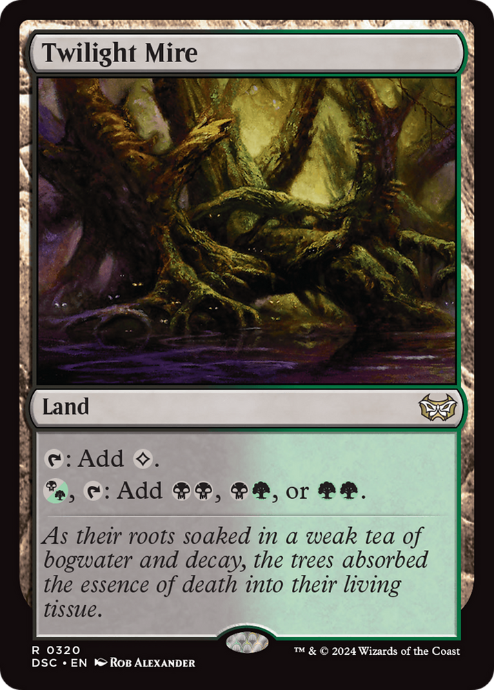 Twilight Mire [Duskmourn: House of Horror Commander] Magic: The Gathering