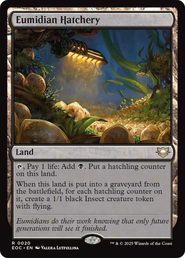 Eumidian Hatchery [Edge of Eternities Commander] Magic: The Gathering