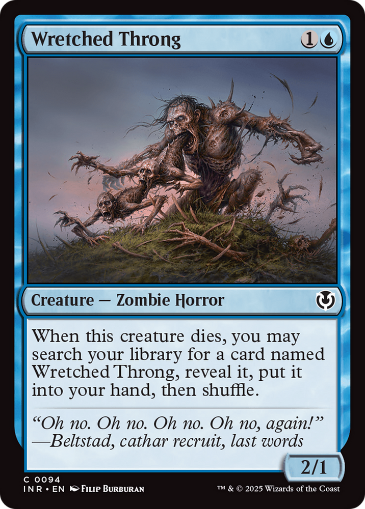 Wretched Throng [Innistrad Remastered] Magic: The Gathering
