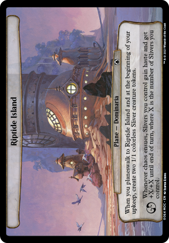 Riptide Island [March of the Machine Commander] Magic: The Gathering