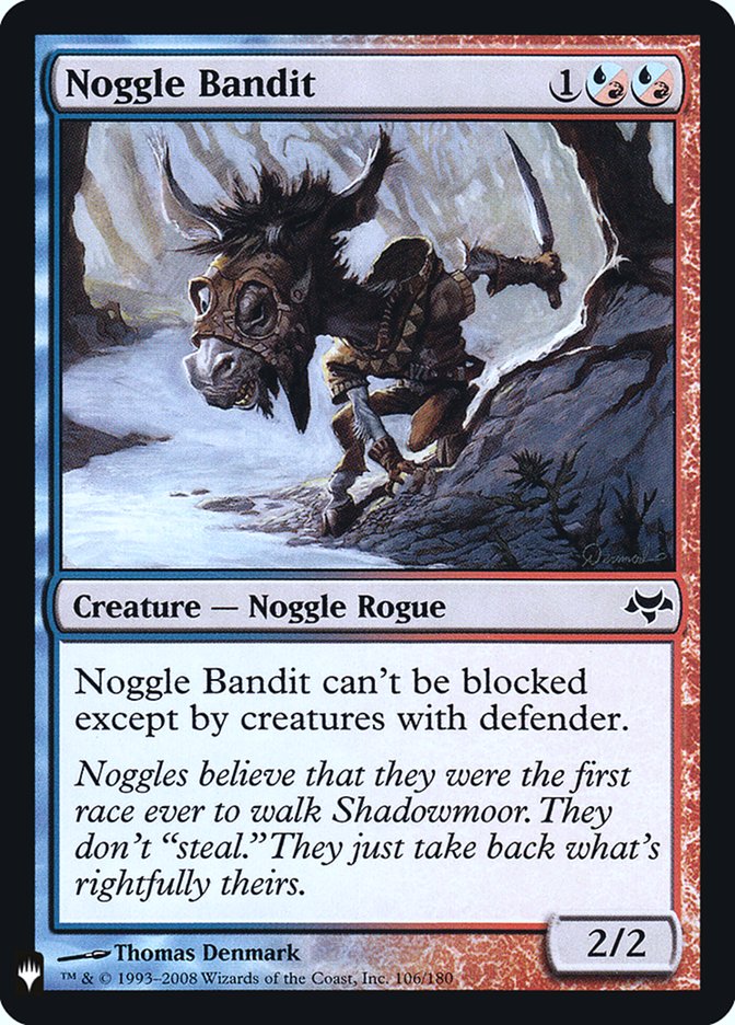 Noggle Bandit [Mystery Booster] Magic: The Gathering