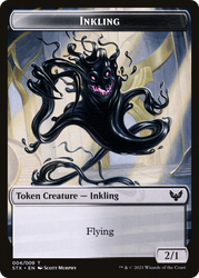 Slug // Inkling Double-Sided Token [The List] Magic: The Gathering