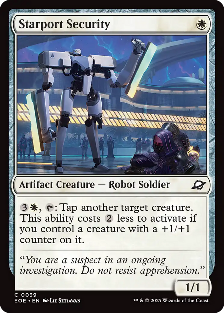 Starport Security [Edge of Eternities] Magic: The Gathering