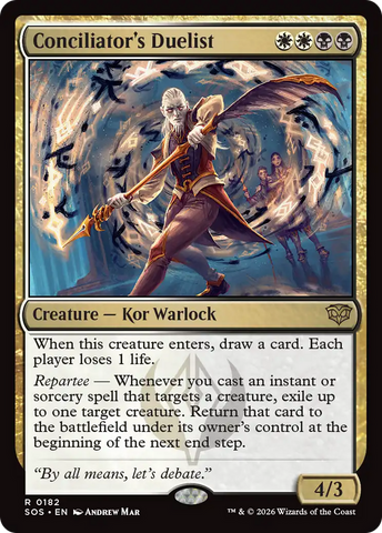 Conciliator's Duelist [Secrets of Strixhaven] Magic: The Gathering