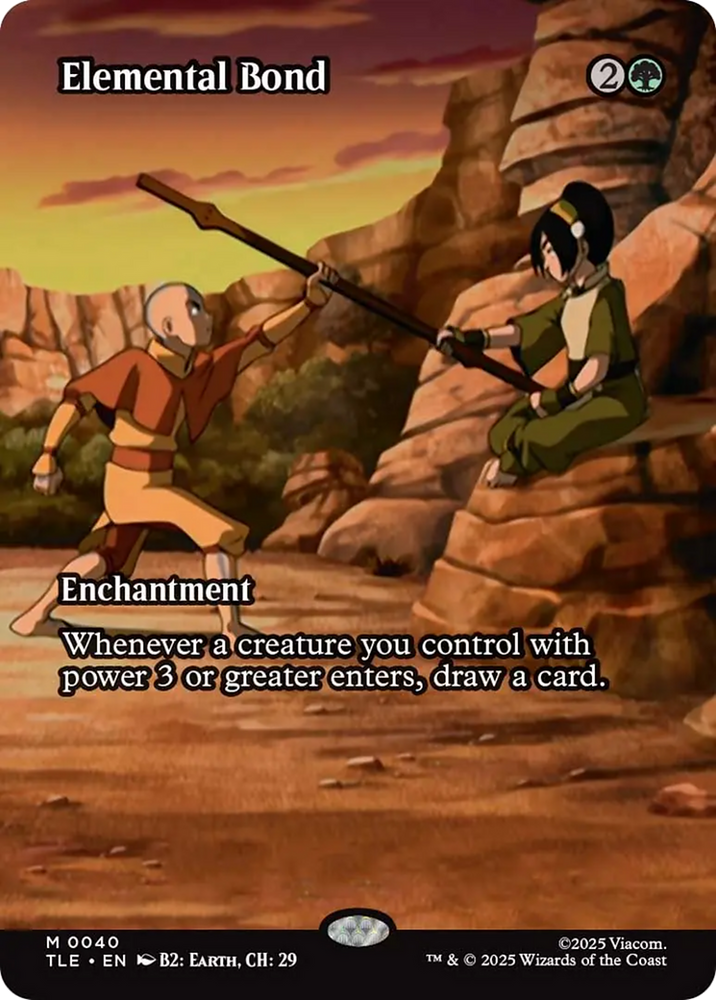 Elemental Bond (Borderless) [Avatar: The Last Airbender: Eternal-Legal] Magic: The Gathering