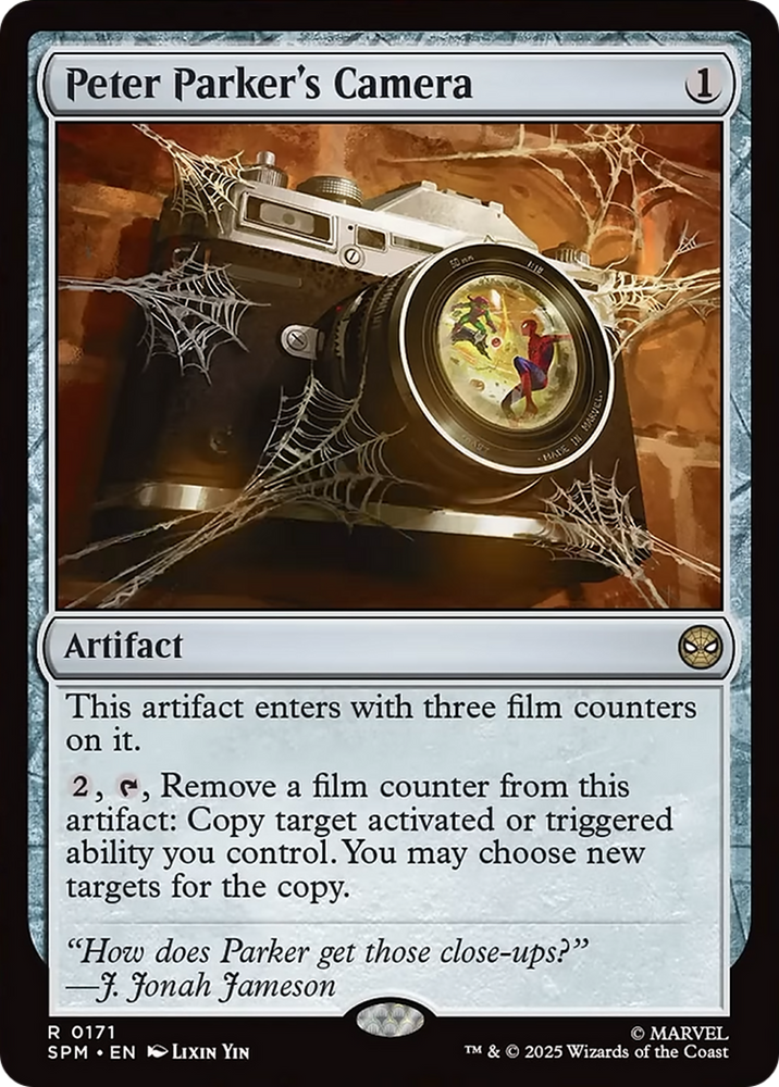 Peter Parker's Camera [Marvel's Spider-Man] Magic: The Gathering