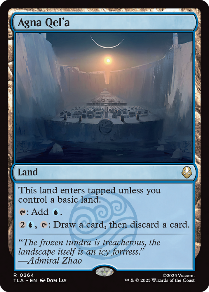 Agna Qel'a [Avatar: The Last Airbender] Magic: The Gathering