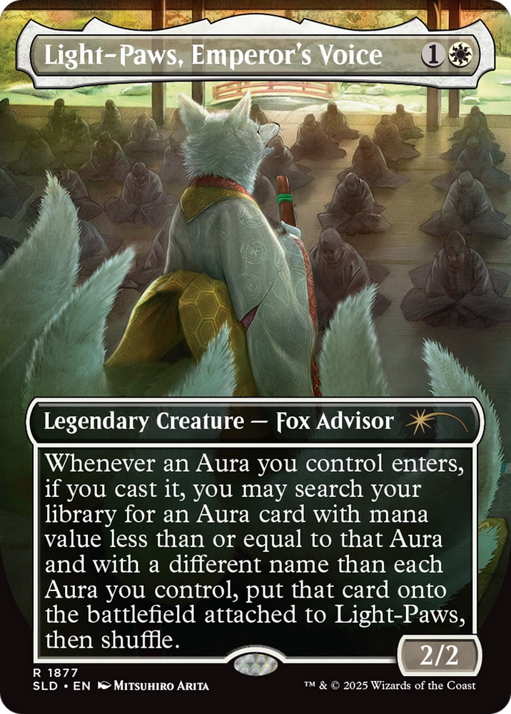 Light-Paws, Emperor's Voice [Secret Lair Drop Series] Magic: The Gathering
