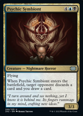 Psychic Symbiont [Double Masters 2022] Magic: The Gathering