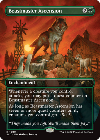 Beastmaster Ascension [Secret Lair Drop Series] Magic: The Gathering