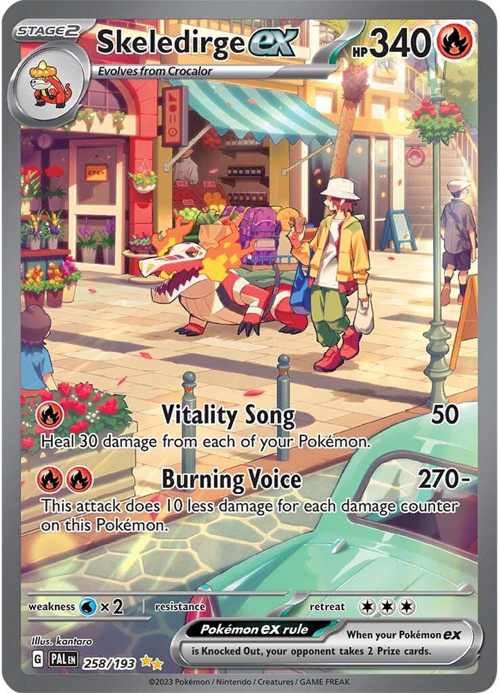 Skeledirge ex (258/193) [Scarlet & Violet: Paldea Evolved] Pokémon